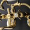 Kingston Brass KS246PB Wall Mount Clawfoot Tub Faucet with Hand Shower, Polished Brass KS246PB - alternate 2